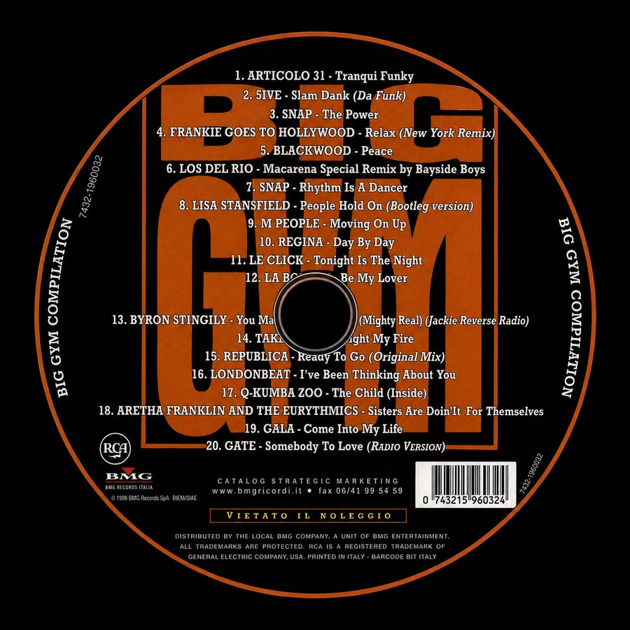 Lato b di Big Gym Compilation - Body Energy Mix