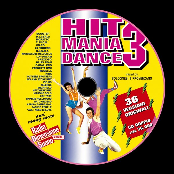 Copertina di Hit Mania Dance 3