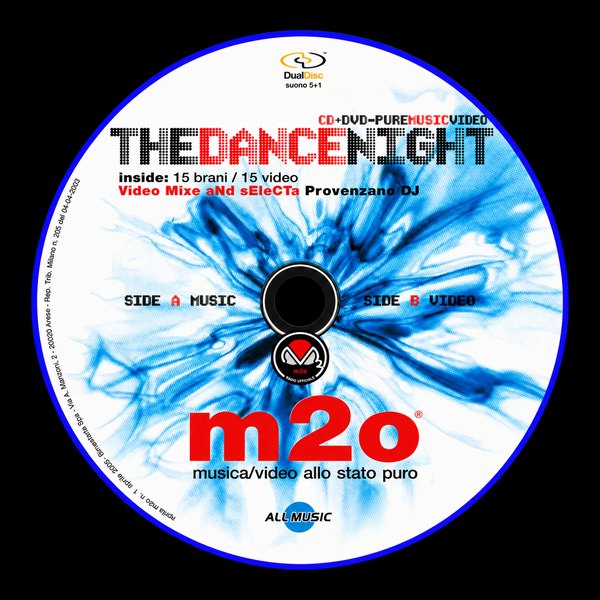 Copertina di m2o — The Dance Night