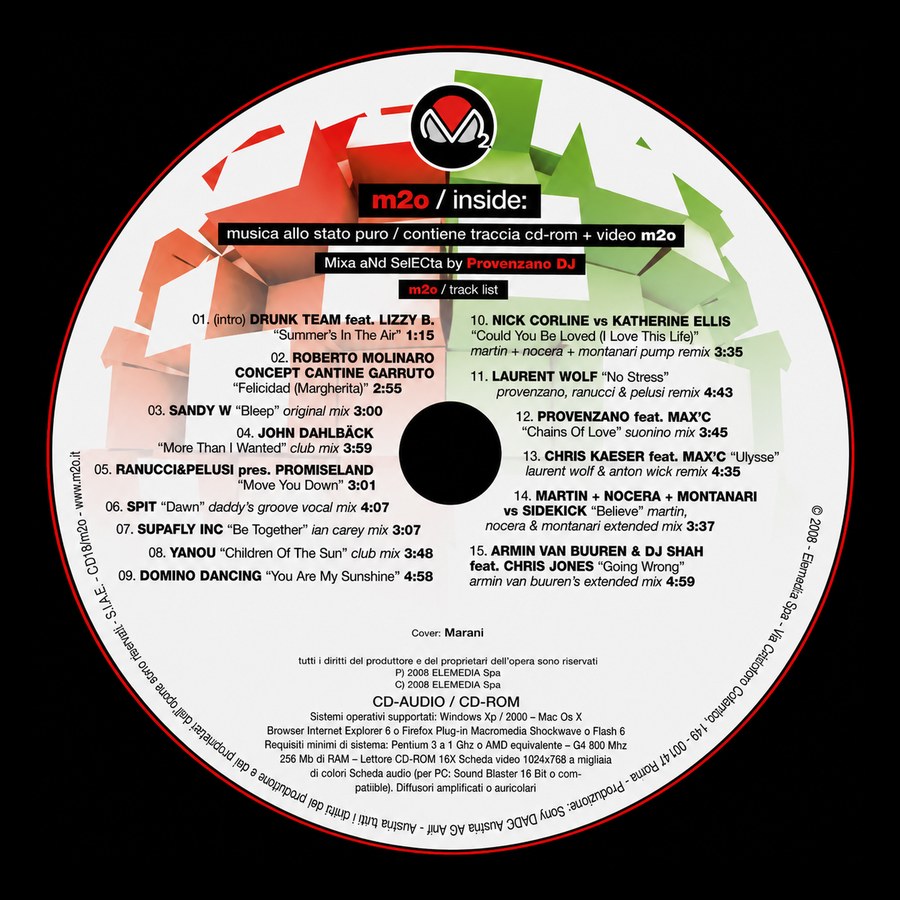 Lato b di m2o vol.18