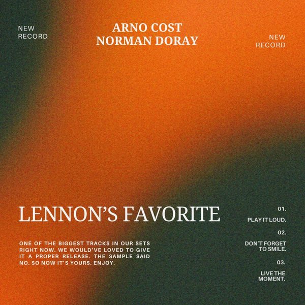 Arno Cost & Norman Doray — Lennons Favorite