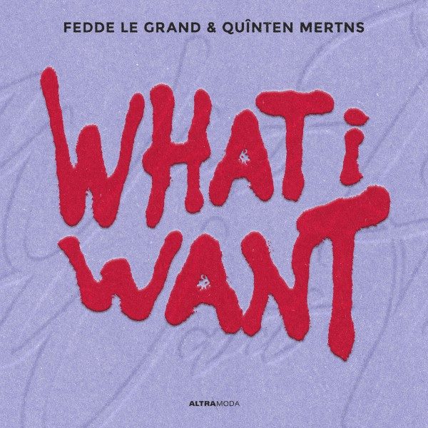 Fedde Le Grand and Quînten Mertns — What I Want