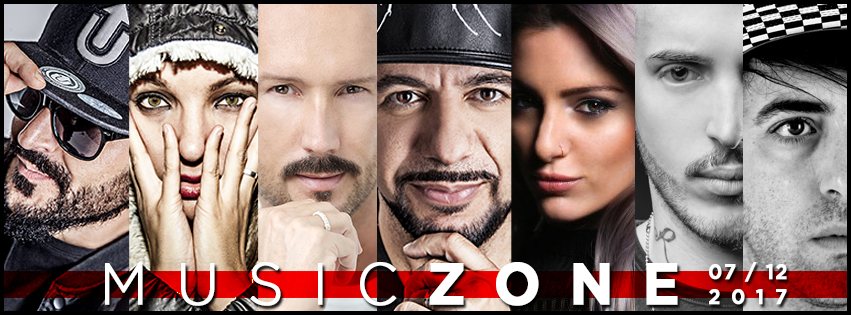 7 dicembre 2017, la cover del Music Zone Festival, prima edizione