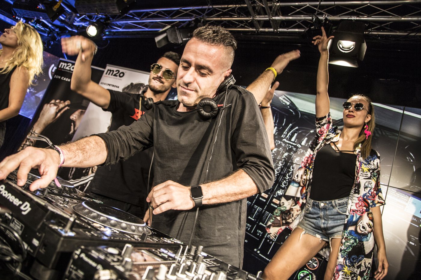 13 luglio 2018, Dj Ross on stage del Music Zone