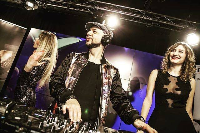 marzo 2018, in consolle al Music Zone