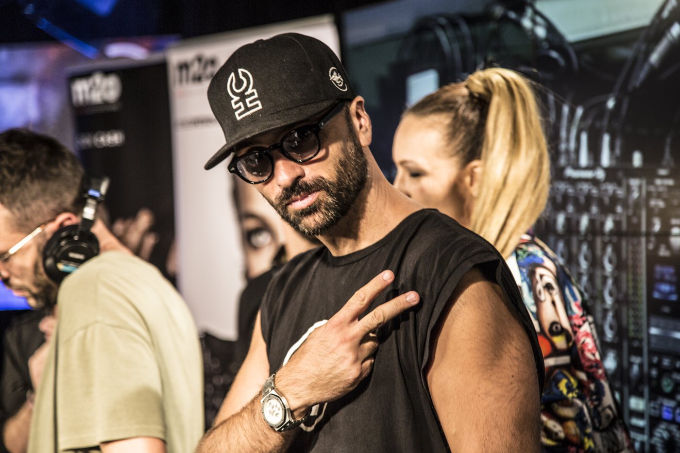 13 luglio 2018, super festival del Music Zone: in studio Ale Zuber